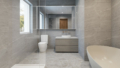 3-D Animation Badezimmer