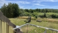 Blick vom Balkon