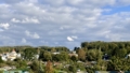Blick vom Balkon