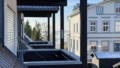Blick vom Balkon