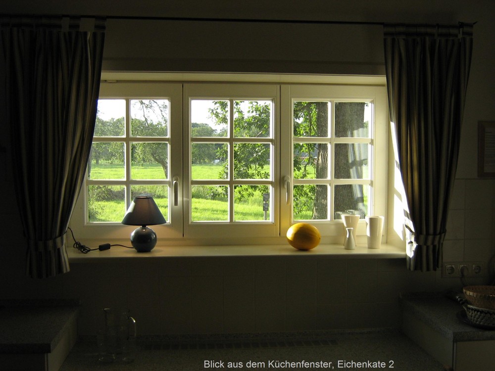 Blick aus Küchenfenster